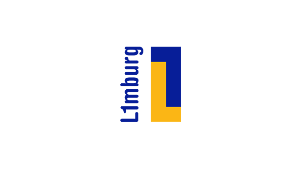 Logo regionale televisie- en radio-omroep Omroep Limburg L1 op een transparante achtergrond - 600 * 337 pixels 